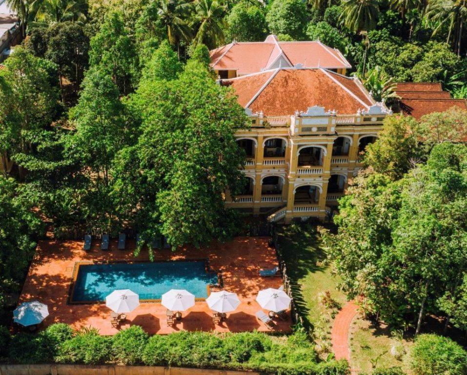 Le Relais De Chhlong Hotell Kratie Exteriör bild